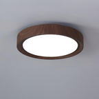 Nordic Loftlampe - Rund Trælook med Akrylfinish 9
