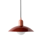 Nordic Loftlampe i Metal - Buet Skærm Justerbar Højde 12
