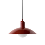 Nordic Loftlampe i Metal - Buet Skærm Justerbar Højde 16
