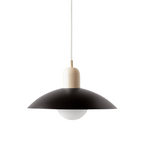 Nordic Loftlampe i Metal - Buet Skærm Justerbar Højde 7
