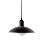 Nordic Loftlampe i Metal - Buet Skærm Justerbar Højde 8
