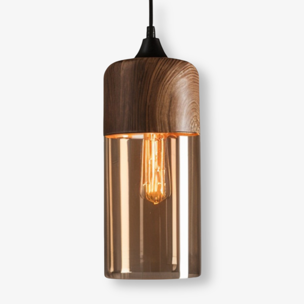 Nordisk Loftlampe – Retro Glasdesign med Justerbar Højde og Hygge Belysning 11