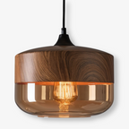 Nordisk Loftlampe – Retro Glasdesign med Justerbar Højde og Hygge Belysning 9