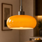 Nordisk Retro Bauhaus Pendel Lampe - Elegant Glasdesign til Belysning 28