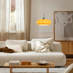 Nordisk Retro Bauhaus Pendel Lampe - Elegant Glasdesign til Belysning 4
