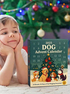 Julekalender til Hunde med 24 Legetøj – Nedtælling til Jul med Plys- & Gummilegetøj, uden Godbidder