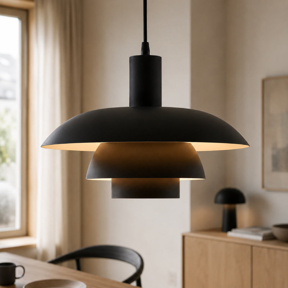 Pendel Lampe i Dansk Stil - Minimalistisk Metal Design 12