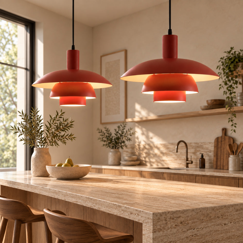 Pendel Lampe i Dansk Stil – Minimalistisk Metal Design 15