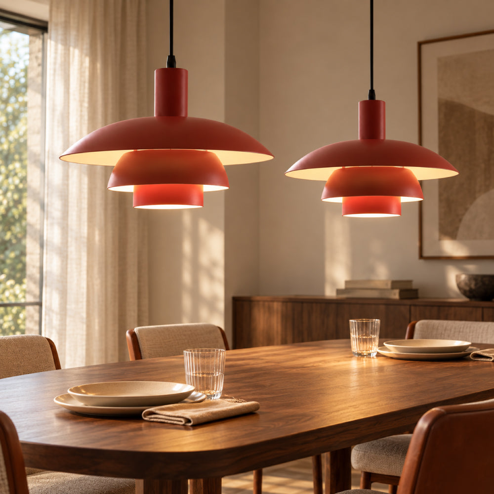 Pendel Lampe i Dansk Stil – Minimalistisk Metal Design 20