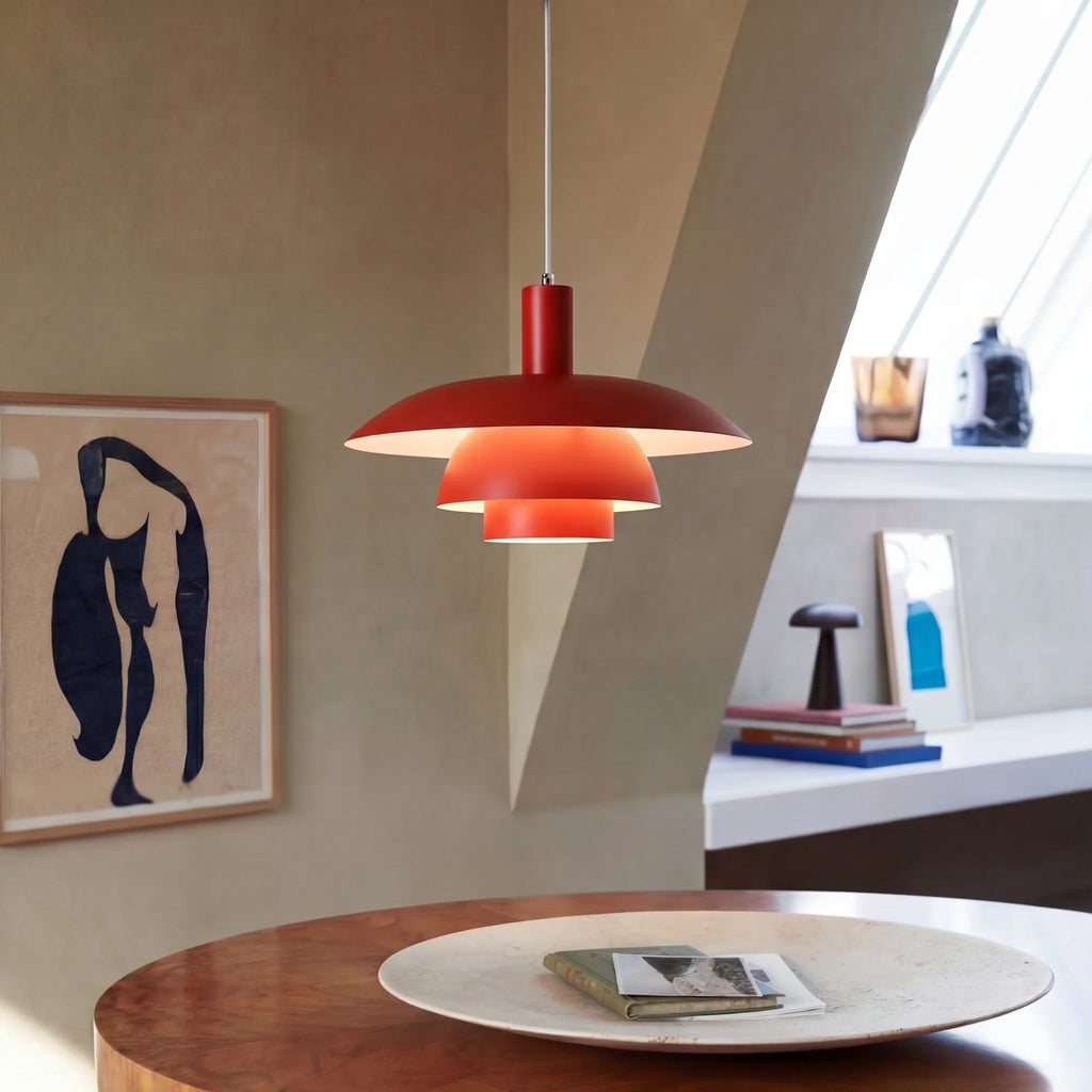 Pendel Lampe i Dansk Stil - Minimalistisk Metal Design 4