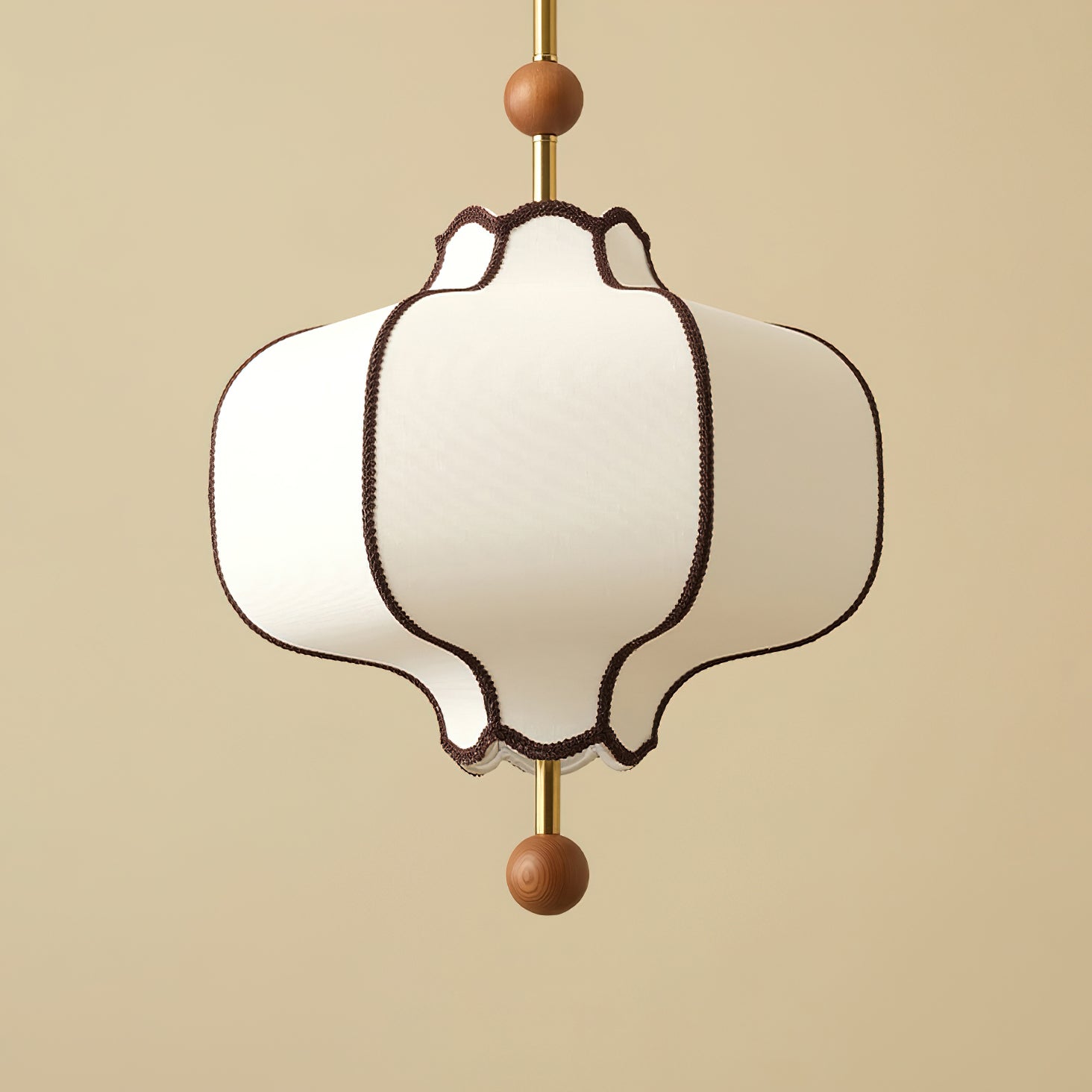 Pendel Lampe i Lanternestof – Klassisk Design med Blødt og Diffust Lys 10