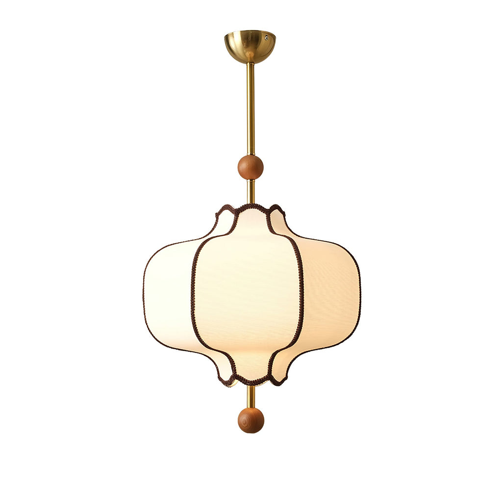 Pendel Lampe i Lanternestof – Klassisk Design med Blødt og Diffust Lys 9