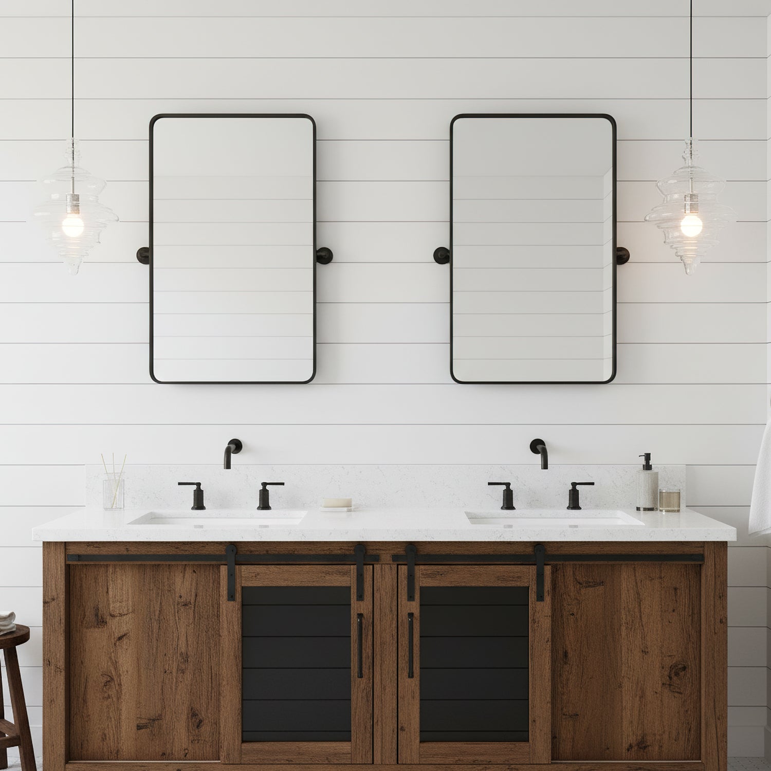 Pendel Lampe i Metal og Glas – Elegant Design i Flere Størrelser 7
