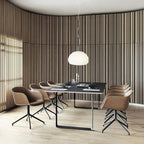 Pendel Lampe i Opalglas - Svampeformet Design 5