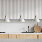 Pendel Lampe med Trædetalje – Kompakt Design 4