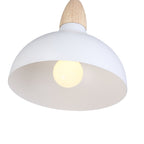Pendel Lampe med Trædetalje – Kompakt Design 7