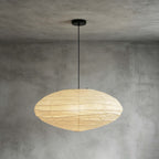 Pendellampe i Washi-papir – Oval Japansk Papirlampe 10