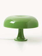 Retro Bordlampe – Skulpturel Svampedesign med Tri-Color Dæmpning 10