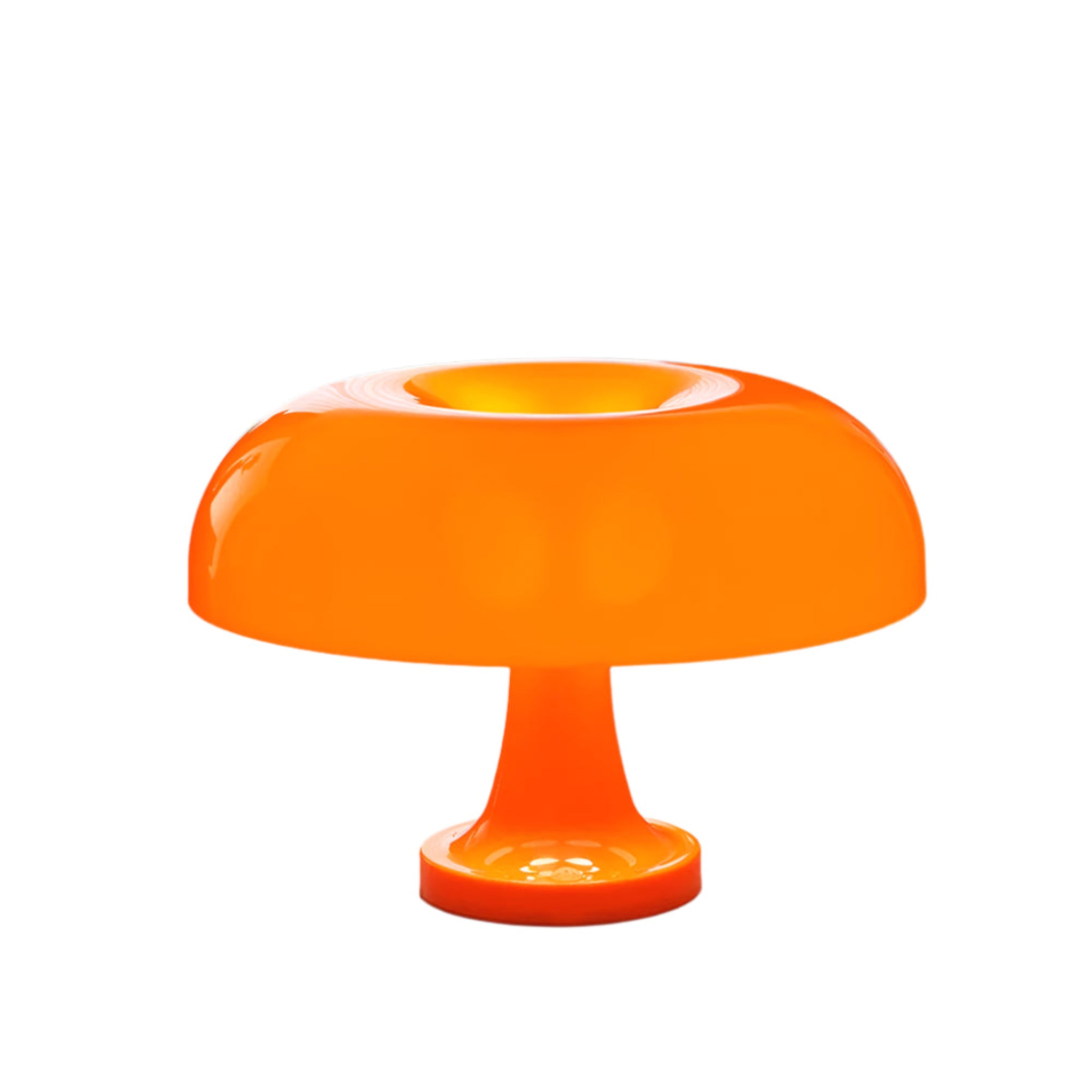 Retro Bordlampe – Skulpturel Svampedesign med Tri-Color Dæmpning 2