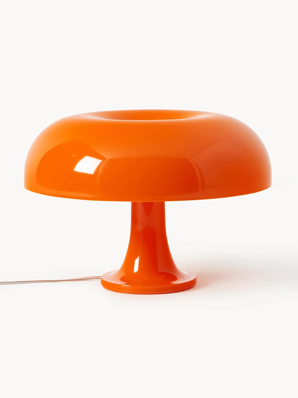 Retro Bordlampe – Skulpturel Svampedesign med Tri-Color Dæmpning 6