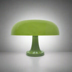 Retro Bordlampe – Skulpturel Svampedesign med Tri-Color Dæmpning 7