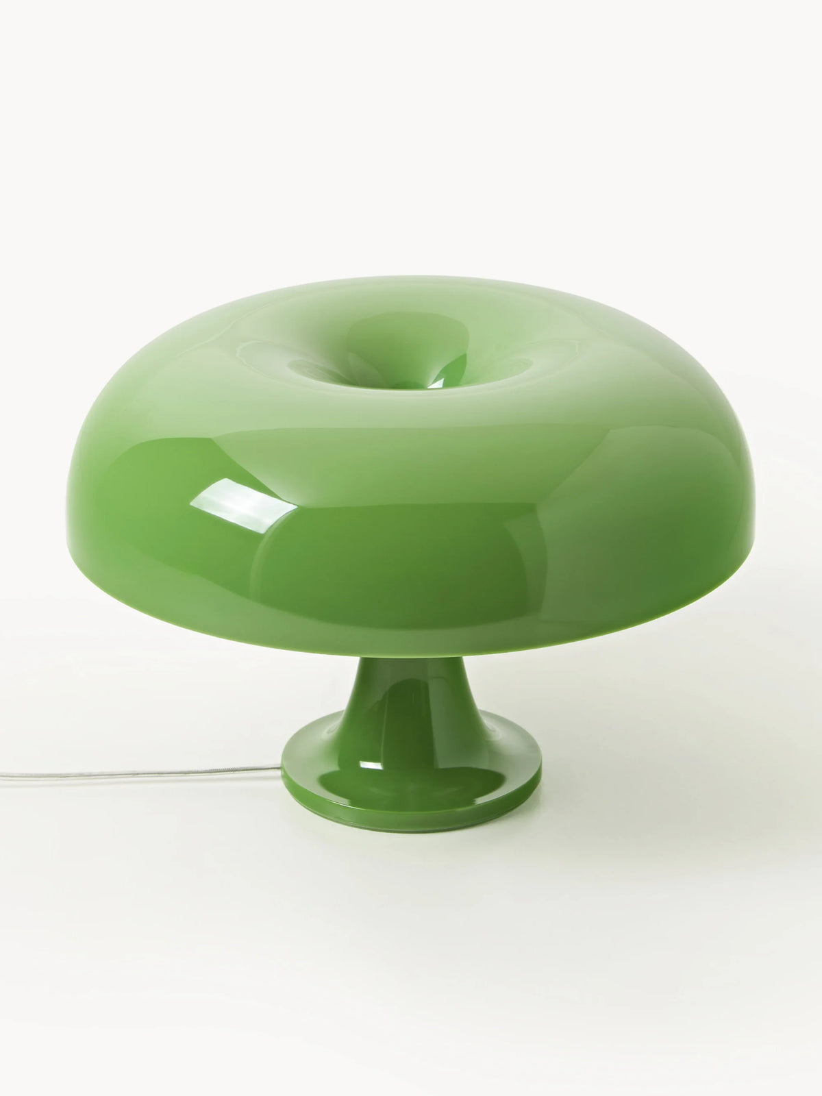 Retro Bordlampe – Skulpturel Svampedesign med Tri-Color Dæmpning 9