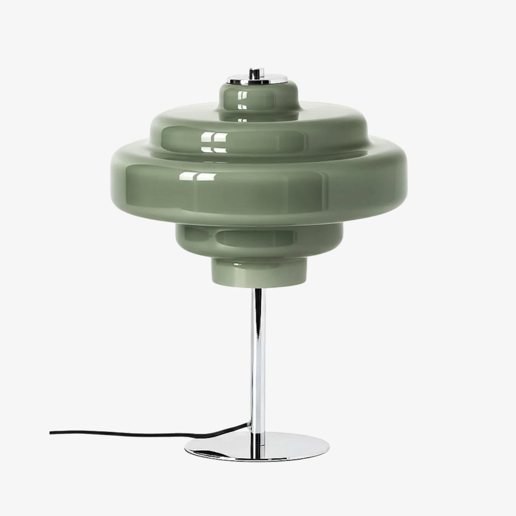 Retro Bordlampe i Glas - Ikonisk Flerlags Design 11