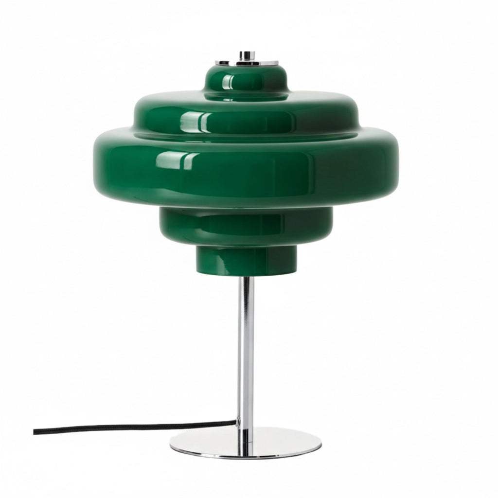 Retro Bordlampe i Glas - Ikonisk Flerlags Design 14