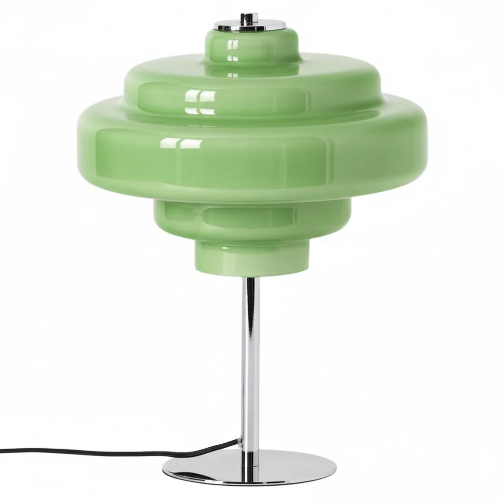 Retro Bordlampe i Glas - Ikonisk Flerlags Design 16