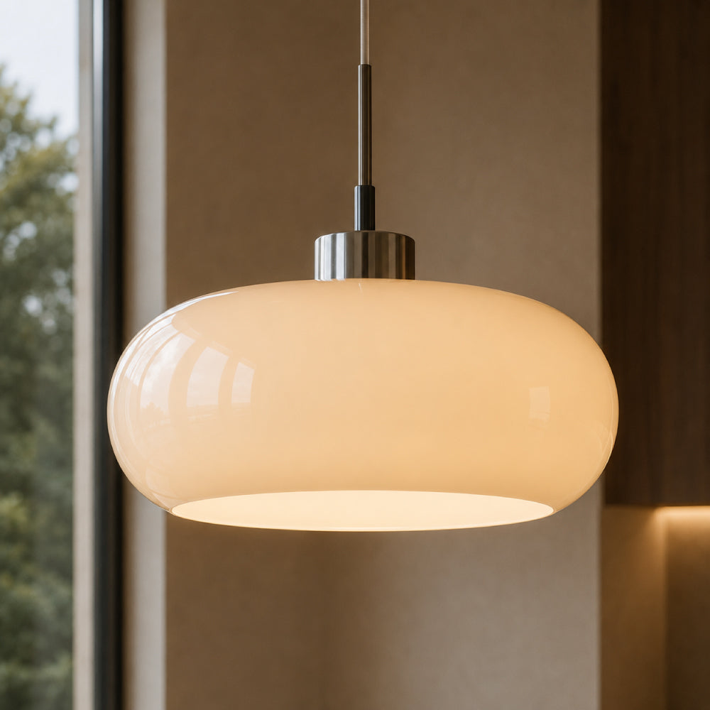 Retro Pendel Lampe – Elegant Glasdesign til Spisebordet 14