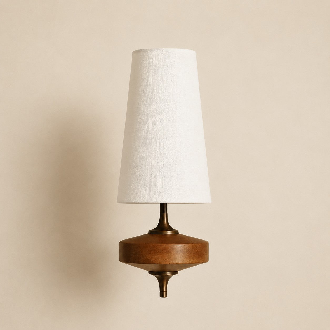 Retro Væglampe i Stof – Blødt Lys med Klassisk Design til Hyggelige Rum 1