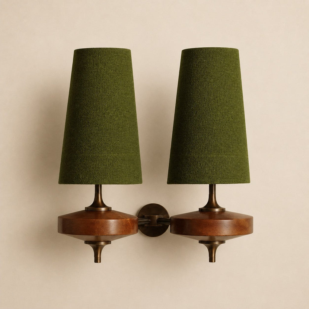 Retro Væglampe i Stof – Blødt Lys med Klassisk Design til Hyggelige Rum 13