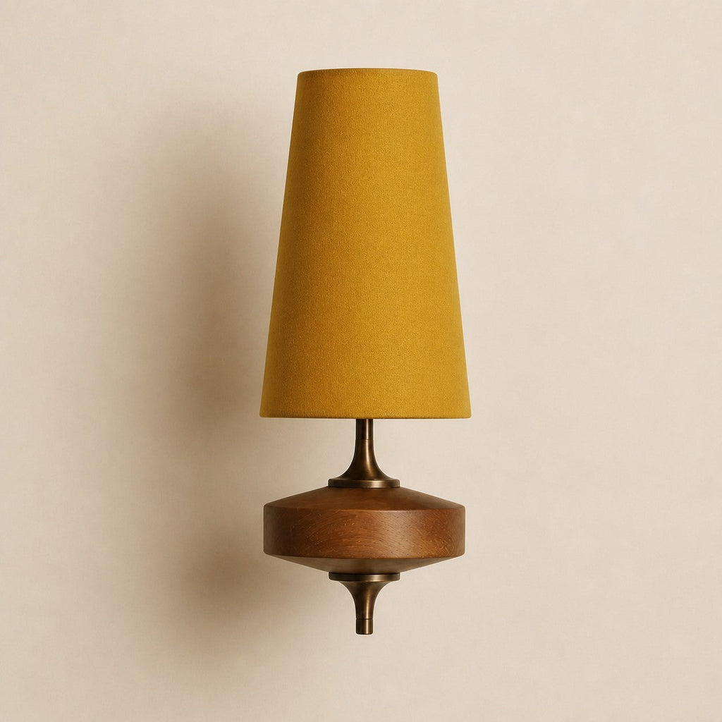 Retro Væglampe i Stof – Blødt Lys med Klassisk Design til Hyggelige Rum 15