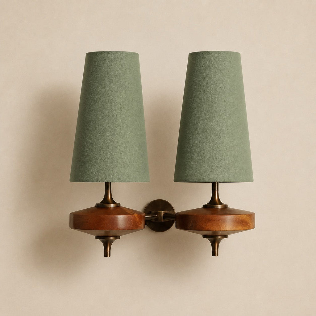 Retro Væglampe i Stof – Blødt Lys med Klassisk Design til Hyggelige Rum 17