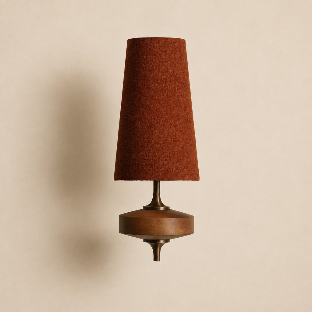 Retro Væglampe i Stof – Blødt Lys med Klassisk Design til Hyggelige Rum 8