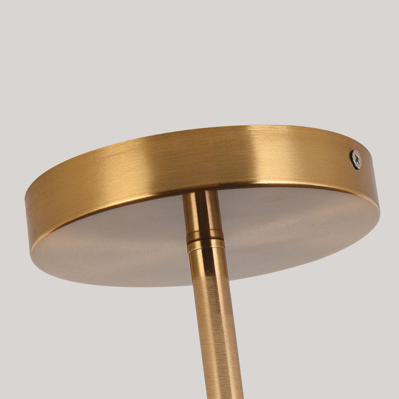 Rund LED Loftlampe i Træ – Minimalistisk Design med Blød Belysning 7