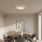Rund Loftslampe i Krystal – Elegant Design med Skinnende Detaljer 6