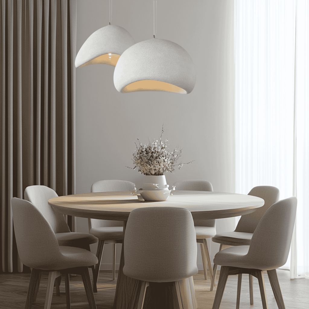 Sculpt Loftlampe - Organisk Pimpstenslook med Justerbar Lys 4
