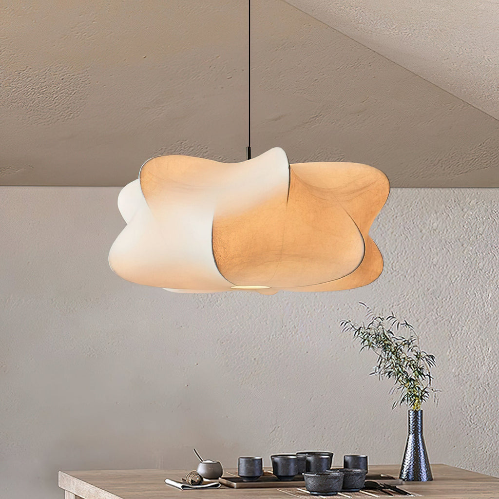 Silke Pendel Lampe - Sky Design med Justerbar Højde 1
