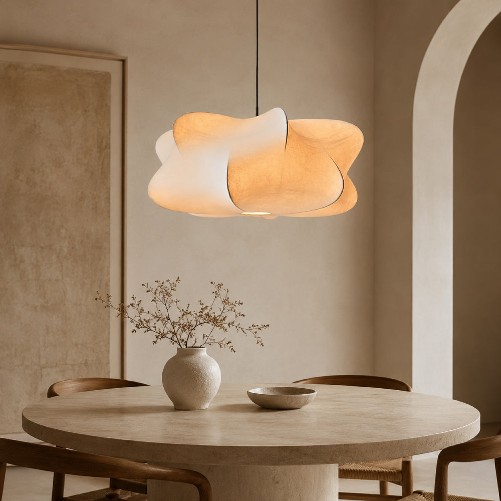 Silke Pendel Lampe - Sky Design med Justerbar Højde 11