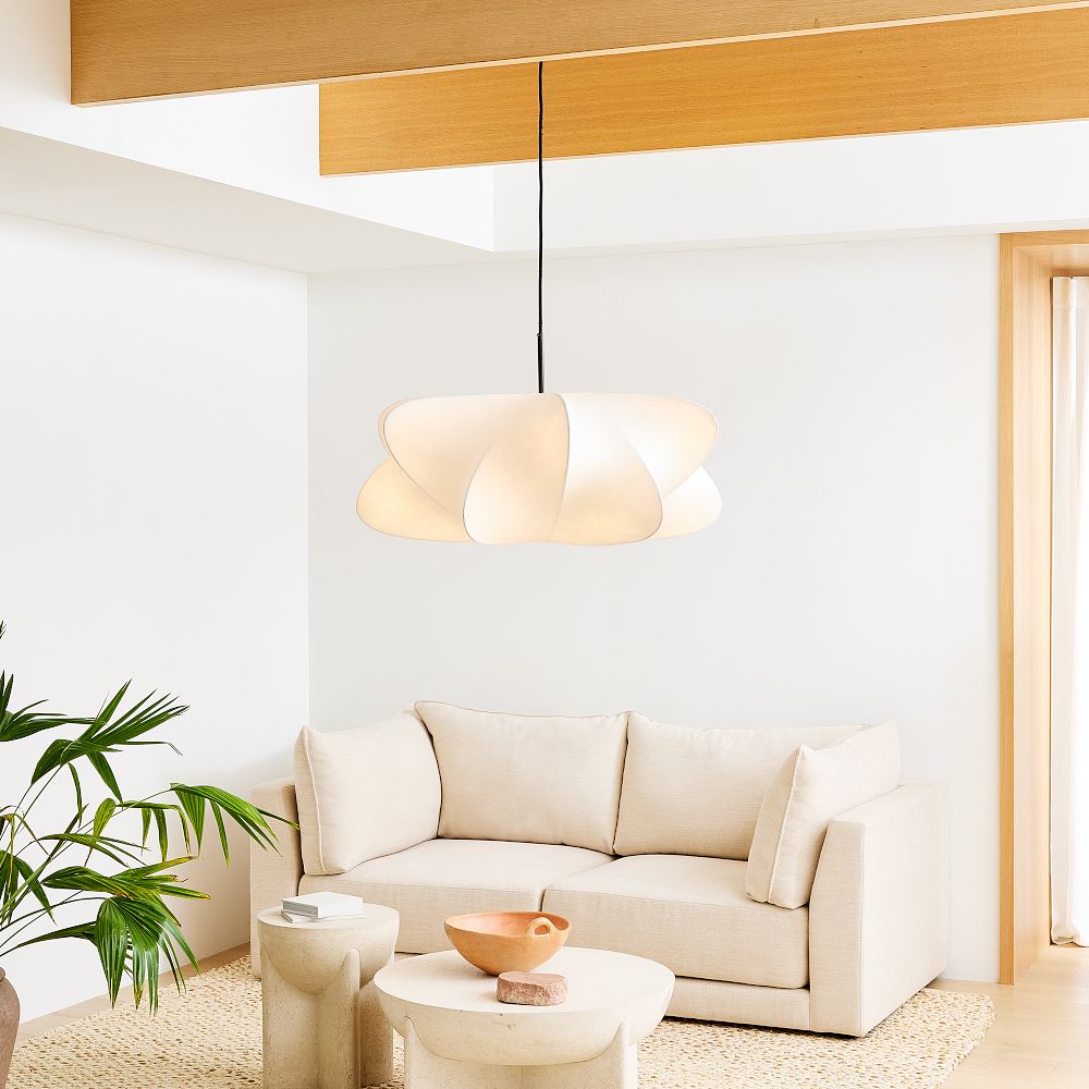 Silke Pendel Lampe - Sky Design med Justerbar Højde 3
