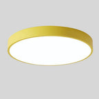 Skandinavisk Loftlampe - Rundt Design i Flere Farver med Dæmpbar LED 5
