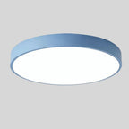 Skandinavisk Loftlampe - Rundt Design i Flere Farver med Dæmpbar LED 6