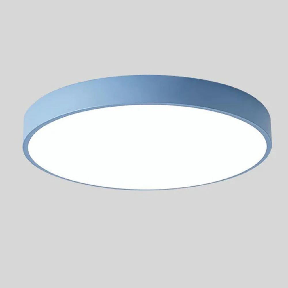 Skandinavisk Loftlampe i Træ - Rundt Design i Flere Farver 16