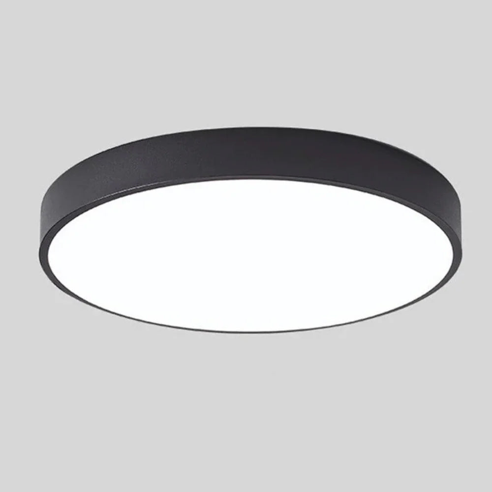 Skandinavisk Loftlampe i Træ - Rundt Design i Flere Farver 17