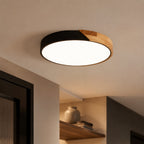 Skandinavisk Loftlampe i Træ - Rundt Design i Flere Farver 21