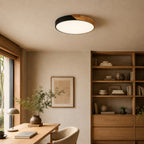 Skandinavisk Loftlampe i Træ - Rundt Design i Flere Farver 24
