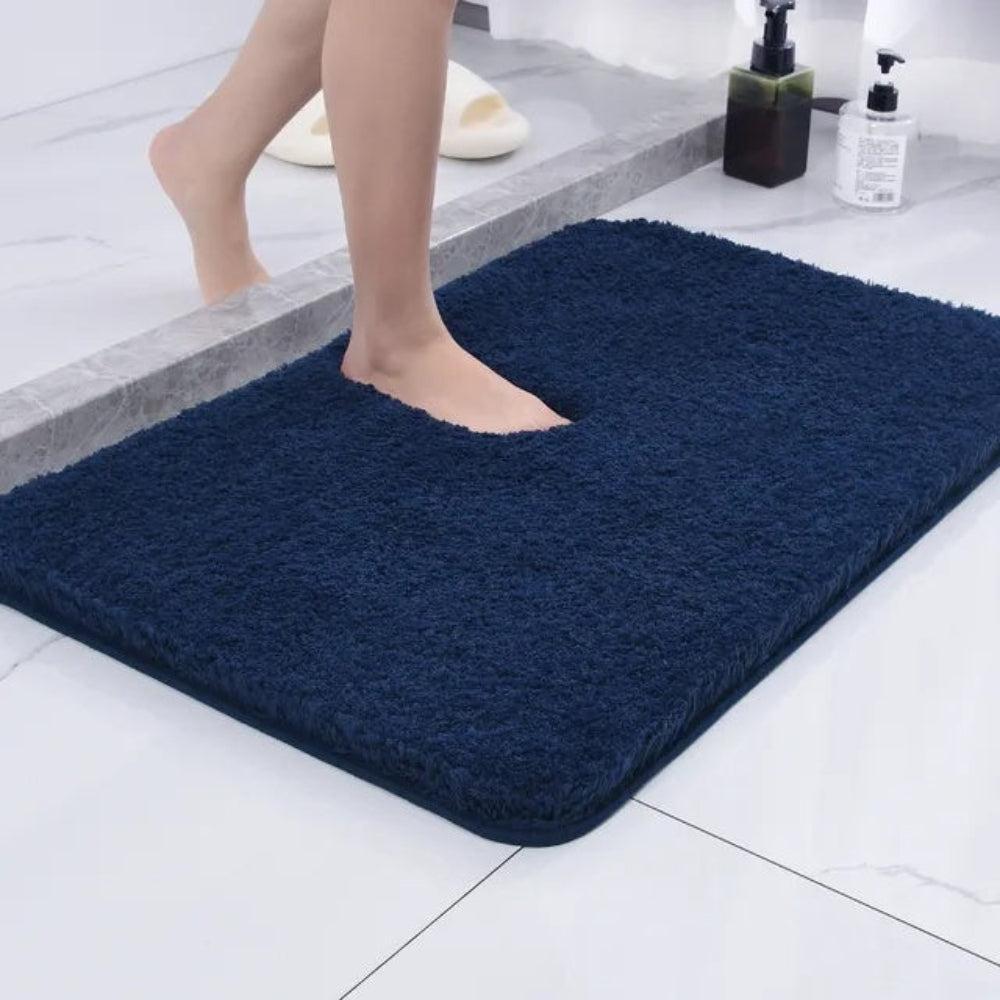 Skridsikker Bademåtte i Mikrofiber, Pels og Plys - Hurtigtørrende og Blød 6