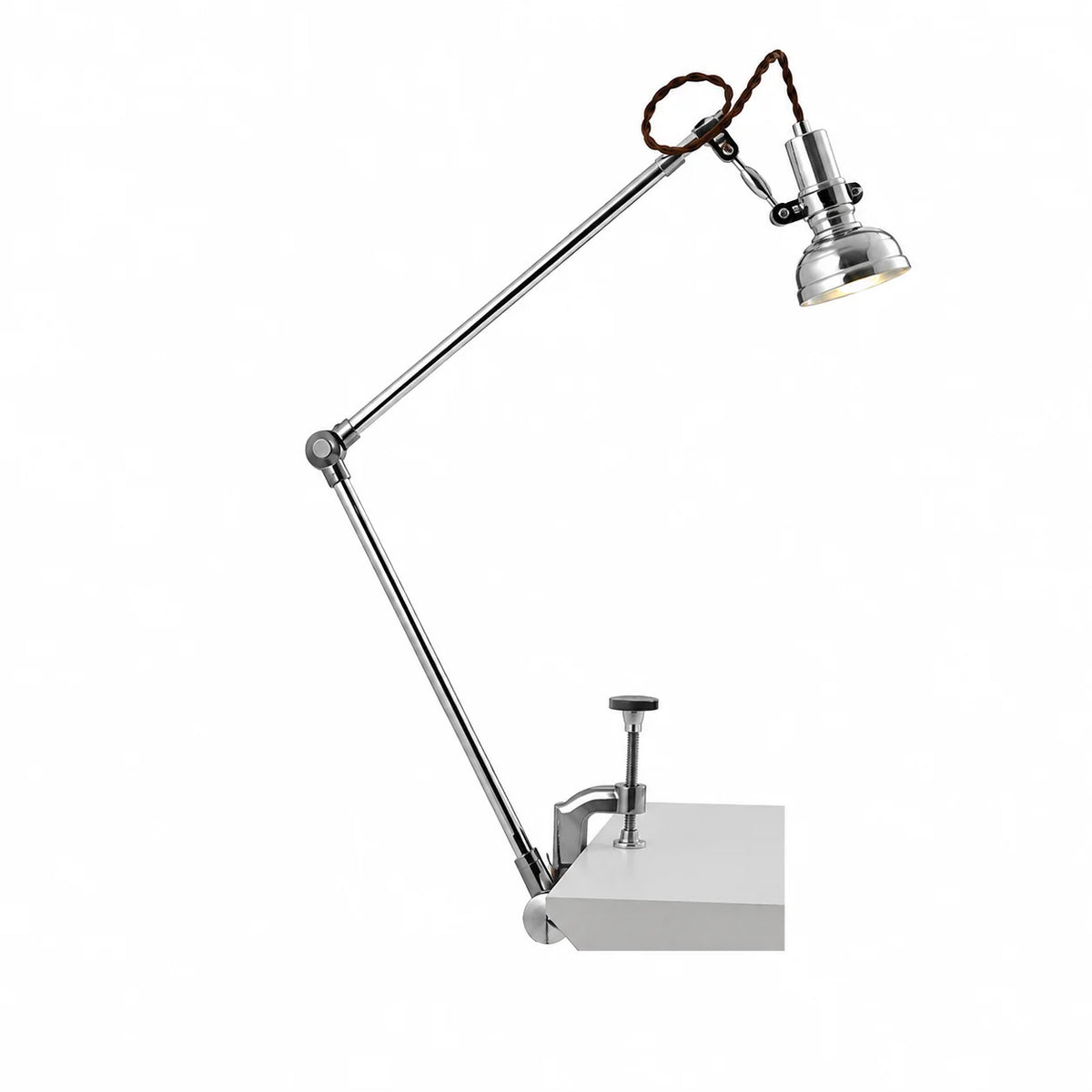 Skrivebordslampe med Klemme og Justerbar Arm 11
