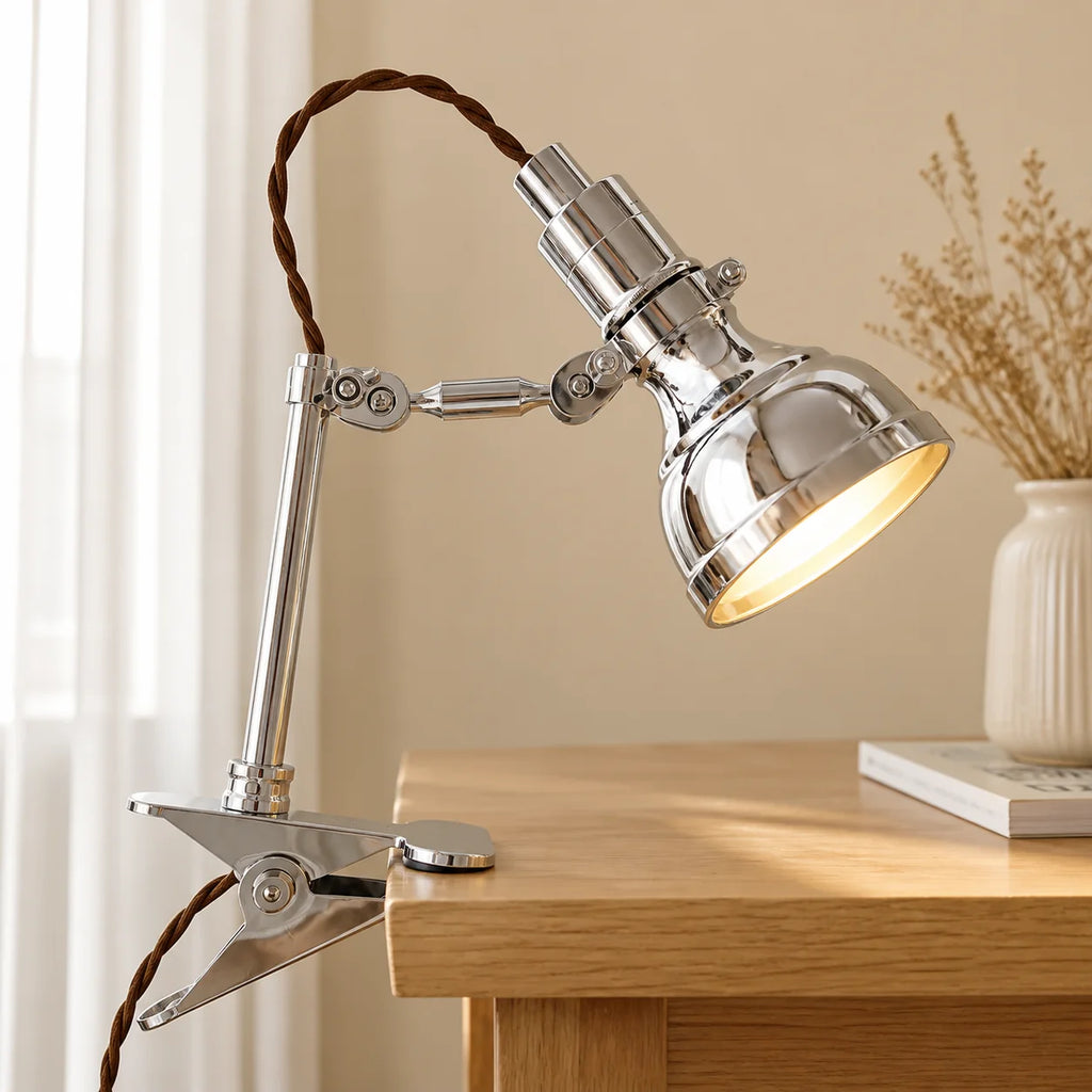 Skrivebordslampe med Klemme og Justerbar Arm 3